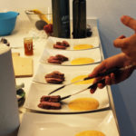 Entenbrust mit Süsskartoffel-Espuma